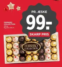 MENY FERRERO COLLECTION tilbud