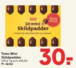 SPAR Toms Mini Skildpadder tilbud