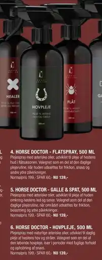 Land & Fritid HORSE DOCTOR - HOVPLEJE, 500 ML tilbud