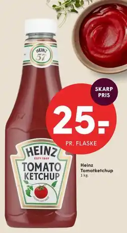 SPAR Heinz Tomatketchup tilbud