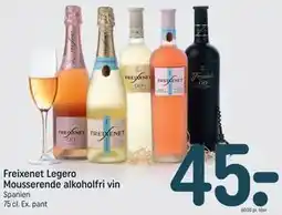 REMA 1000 Freixenet Legero Mousserende alkoholfri vin tilbud