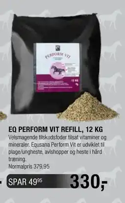 Land & Fritid EQ PERFORM VIT REFILL, 12 KG tilbud