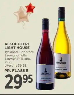 MENY ALKOHOLFRI LIGHT HOUSE tilbud