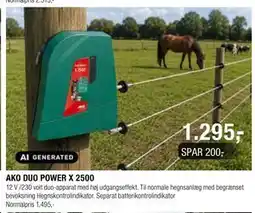Land & Fritid AKO DUO POWER X 2500 tilbud