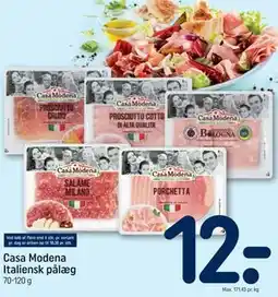 REMA 1000 Casa Modena Italiensk pålæg tilbud