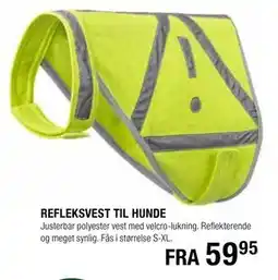 Land & Fritid REFLEKSVEST TIL HUNDE tilbud