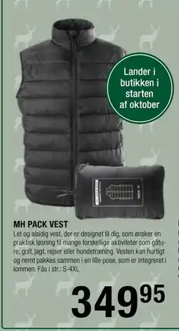Land & Fritid MH PACK VEST tilbud