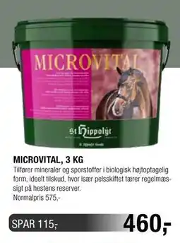 Land & Fritid MICROVITAL, 3 KG tilbud
