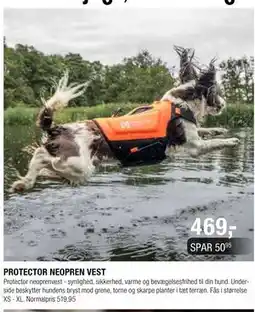 Land & Fritid PROTECTOR NEOPREN VEST tilbud