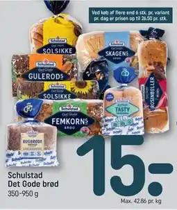 REMA 1000 Schulstad Det Gode brød tilbud
