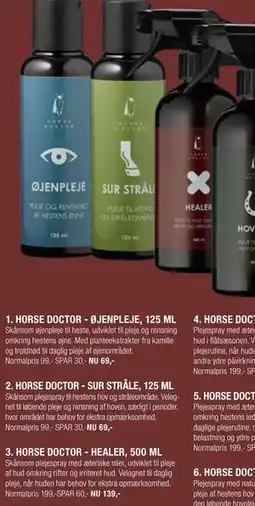 Land & Fritid HORSE DOCTOR - HEALER, 500 ML tilbud