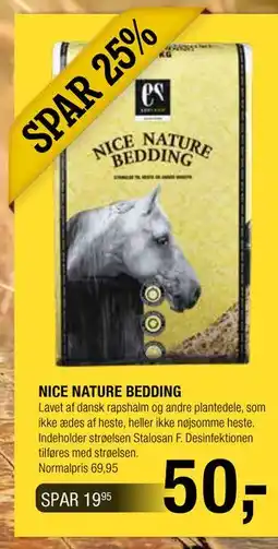 Land & Fritid NICE NATURE BEDDING tilbud