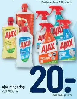 REMA 1000 Ajax rengøring tilbud