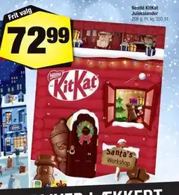Calle Nestlé KitKat Julekalender tilbud