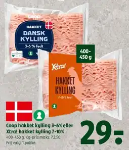 Coop 365 Hakket kylling tilbud