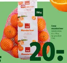 Coop 365 Coop mandariner tilbud