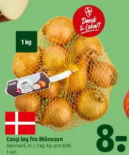 Coop 365 Coop løg fra Månsson tilbud