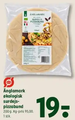 Coop 365 Ånglamark økologisk surdejs-pizzabund tilbud