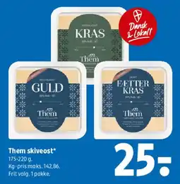 Coop 365 Them skiveost tilbud