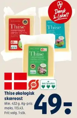 Coop 365 Thise økologisk skæreost tilbud