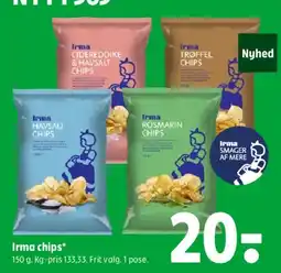 Coop 365 Irma chips tilbud
