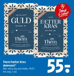 Coop 365 Them Fætter Kras skæreost tilbud