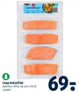 Coop 365 Coop laksefilet tilbud