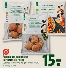 Coop 365 Ånglamark økologiske kartofler eller brød tilbud