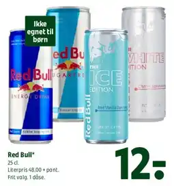 Coop 365 Red Bull tilbud