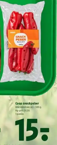 Coop 365 Coop snackpeber tilbud