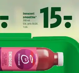 Coop 365 Innocent smoothie tilbud