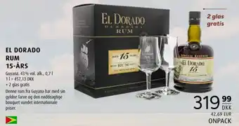 El Dorado 15-års rum