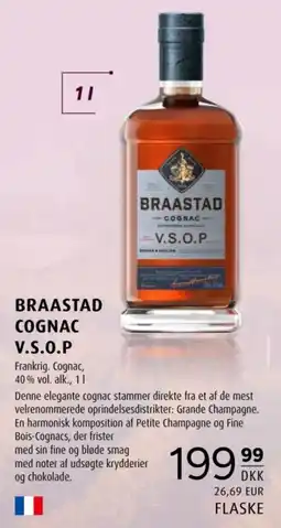 Scandinavian Park Braastad Cognac V.S.O.P tilbud