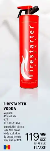 Scandinavian Park Firestarter Vodka tilbud