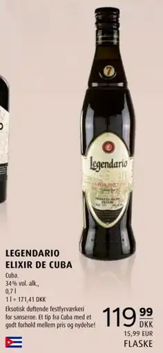 Scandinavian Park Legendario Elixir de Cuba tilbud