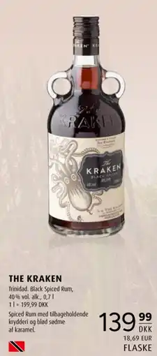 Scandinavian Park The Kraken Black Spiced Rum tilbud