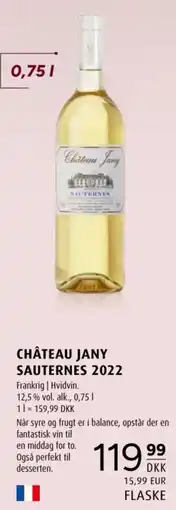 Scandinavian Park Château Jany Sauternes 2022 tilbud