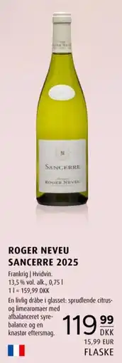 Scandinavian Park Roger Neveu Sancerre 2025 tilbud