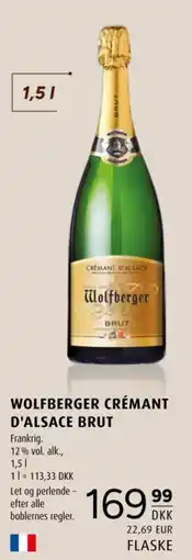 Scandinavian Park Wolfberger Crémant d'Alsace Brut tilbud