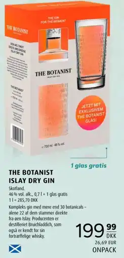 Scandinavian Park The Botanist Islay Dry Gin tilbud