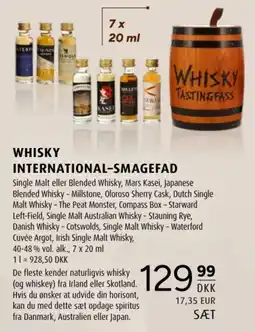 Scandinavian Park Whisky International-Smagefad tilbud