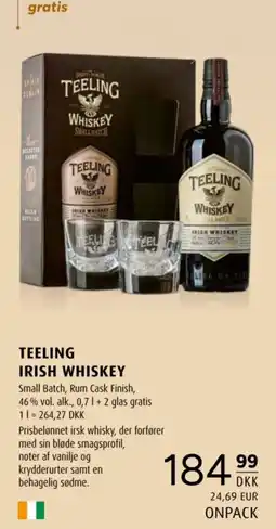 Scandinavian Park Teeling Irish Whiskey tilbud