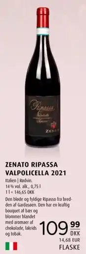 Scandinavian Park Zenato Ripassa Valpolicella 2021 tilbud