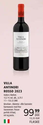 Scandinavian Park Villa Antinori Rosso 2023 tilbud