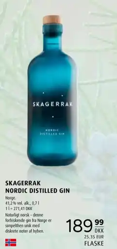 Scandinavian Park Skagerrak Nordic Distilled Gin tilbud