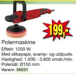 Harald Nyborg Polermaskine tilbud