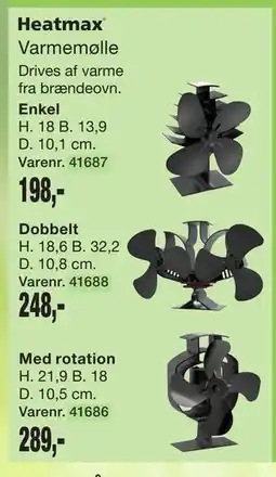 Harald Nyborg Heatmax Varmemølle tilbud