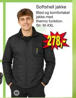 Harald Nyborg Softshell jakke tilbud