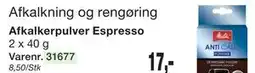 Harald Nyborg Afkalkerpulver Espresso tilbud