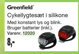 Harald Nyborg Cykellygtesæt i silikone tilbud